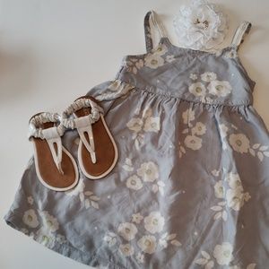 ❤ 5/$25 Floral Sweet Dress and White Kick Shorts